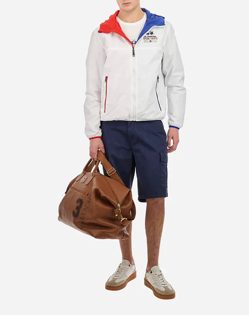 LA MARTINA ЯКЕ MAN OUTDOOR CRINKLE NYLON