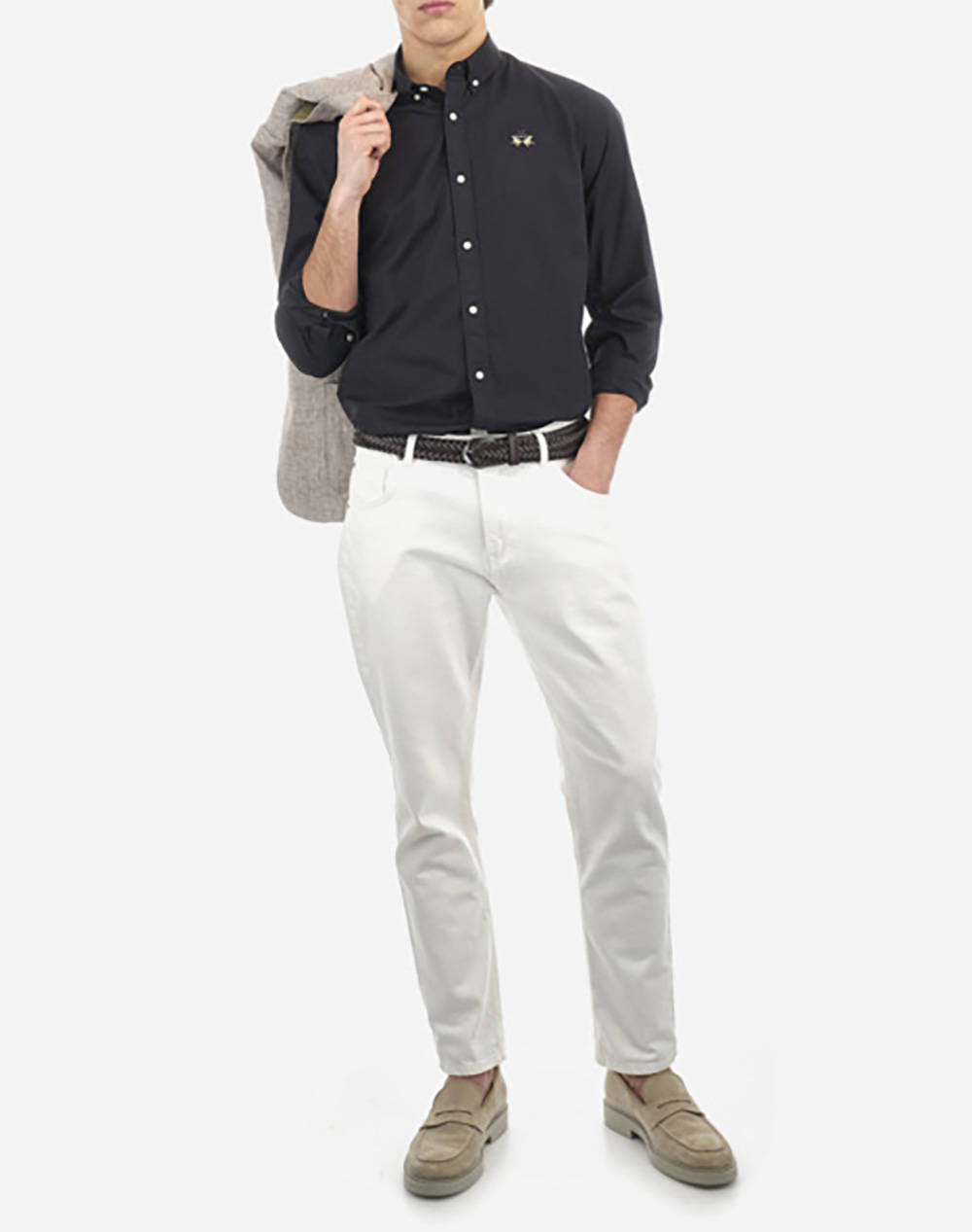 LA MARTINA РИЗА ΜΜ MAN SHIRT POPLIN