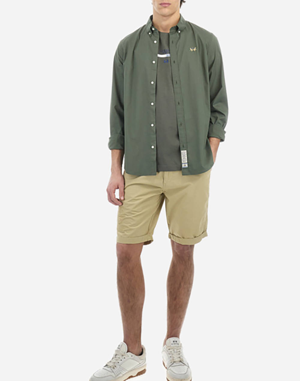 LA MARTINA РИЗА ΜΜ MAN SHIRT POPLIN