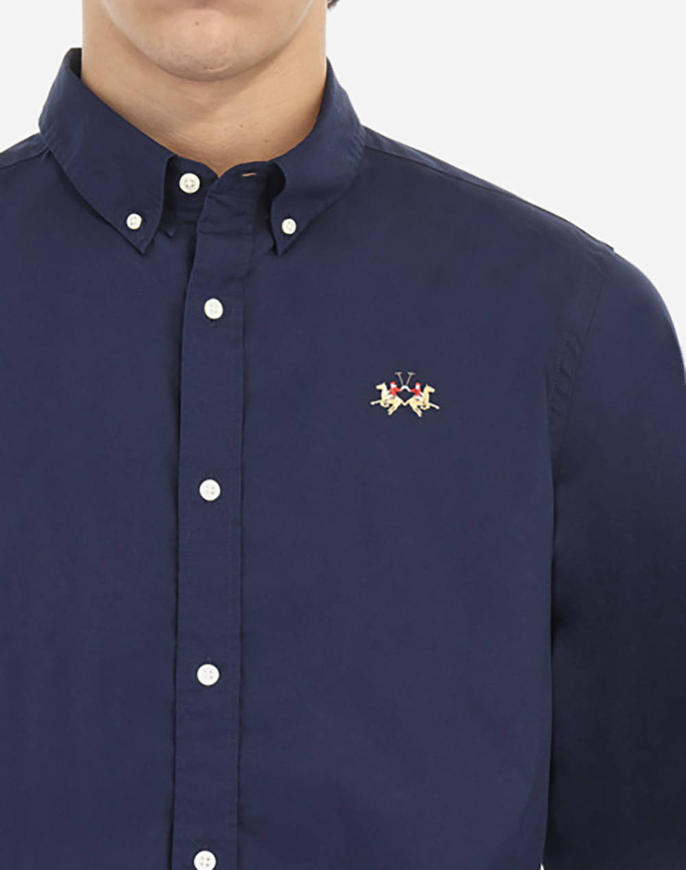 LA MARTINA РИЗА ΜΜ MAN SHIRT POPLIN