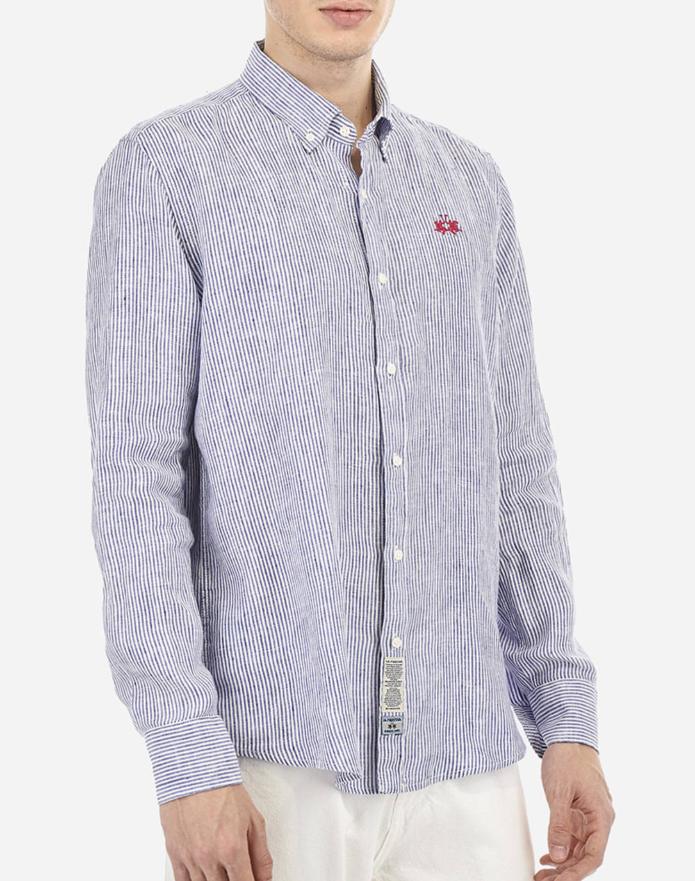 LA MARTINA РИЗА ΜΜ MAN SHIRT LINEN