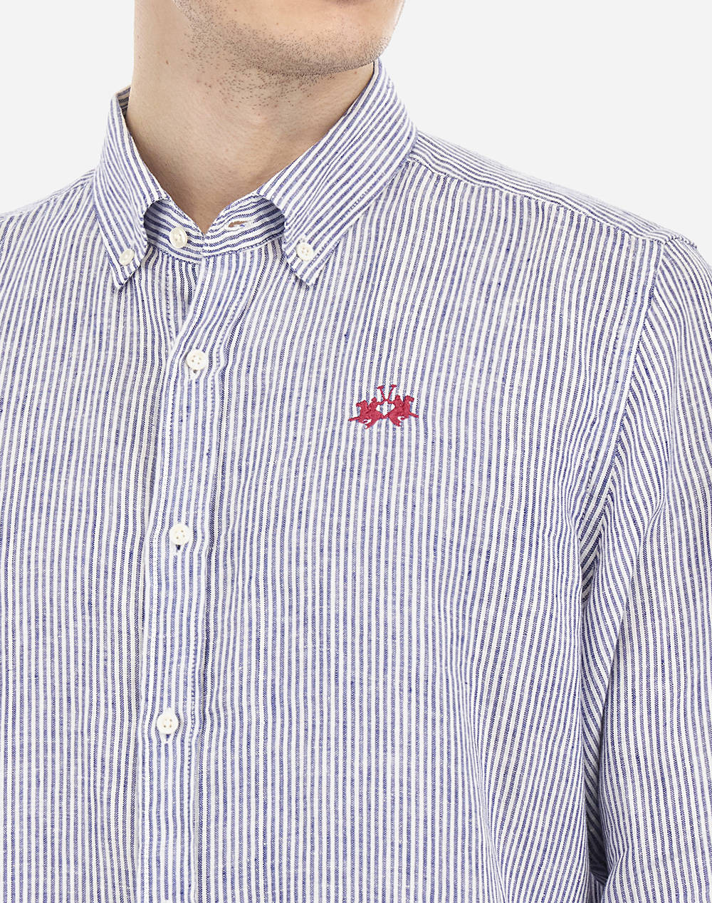 LA MARTINA РИЗА ΜΜ MAN SHIRT LINEN