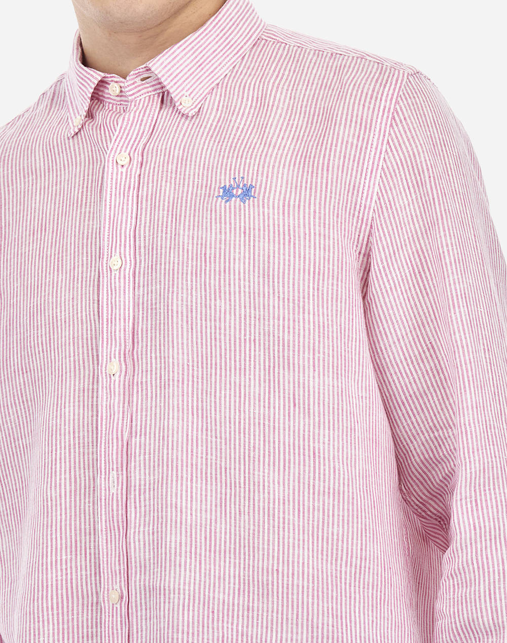 LA MARTINA РИЗА ΜΜ MAN SHIRT LINEN
