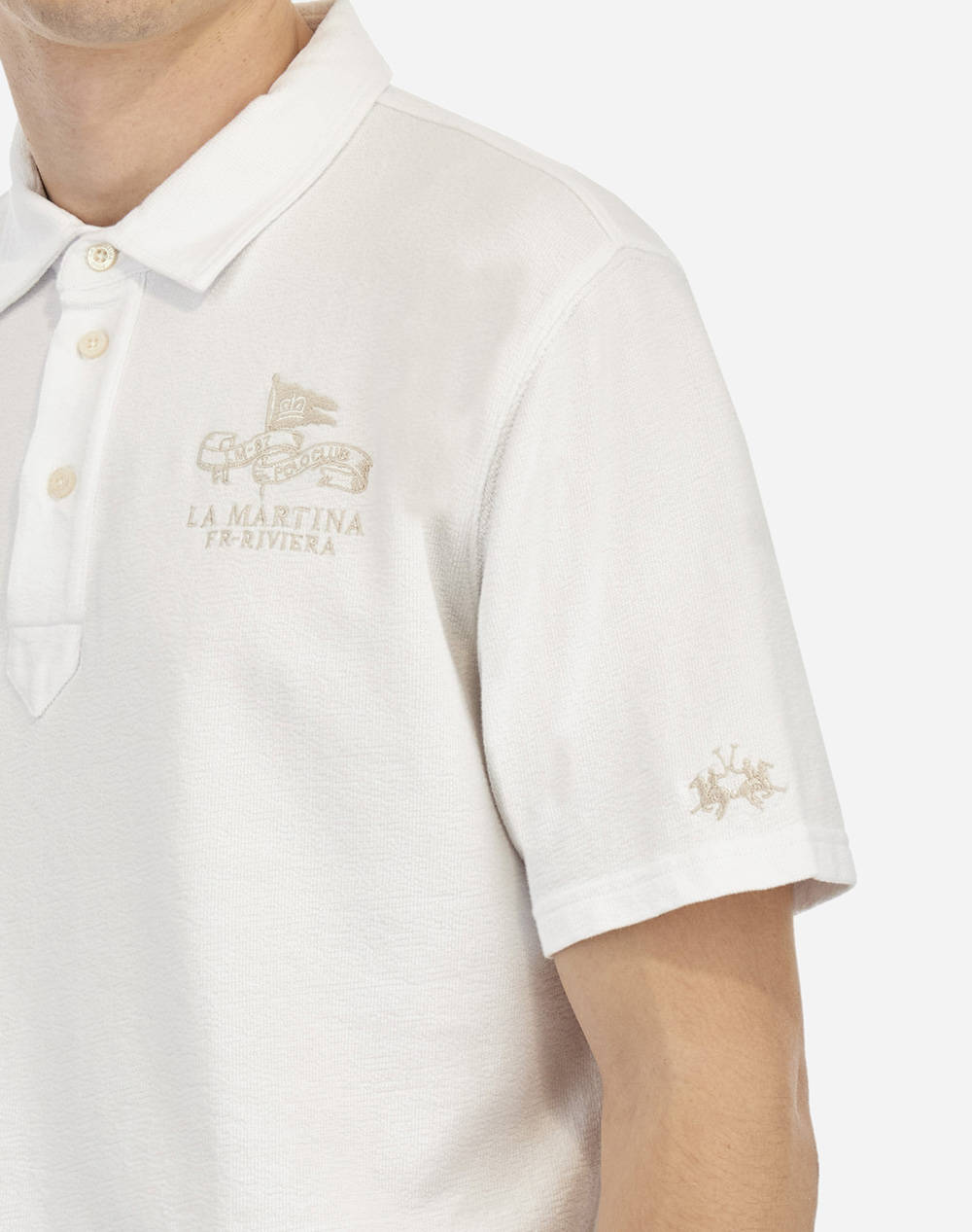 LA MARTINA BLOUSE POLO ΚΜ MAN POLO S/S TERRYCLOTH