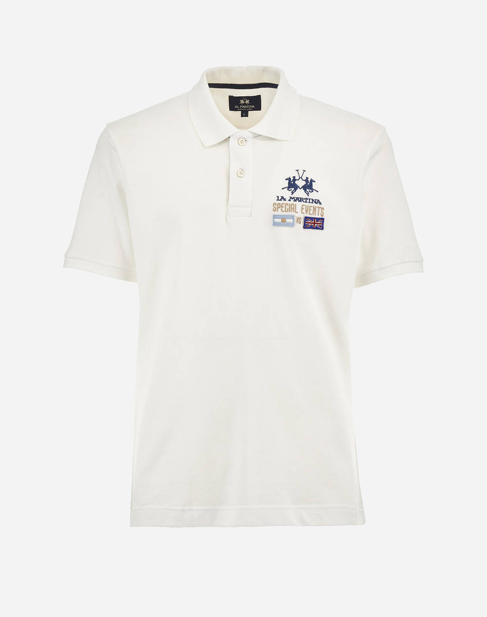 LA MARTINA BLOUSE POLO ΚΜ MAN S/S POLO 30/1 COTTON PIQUE