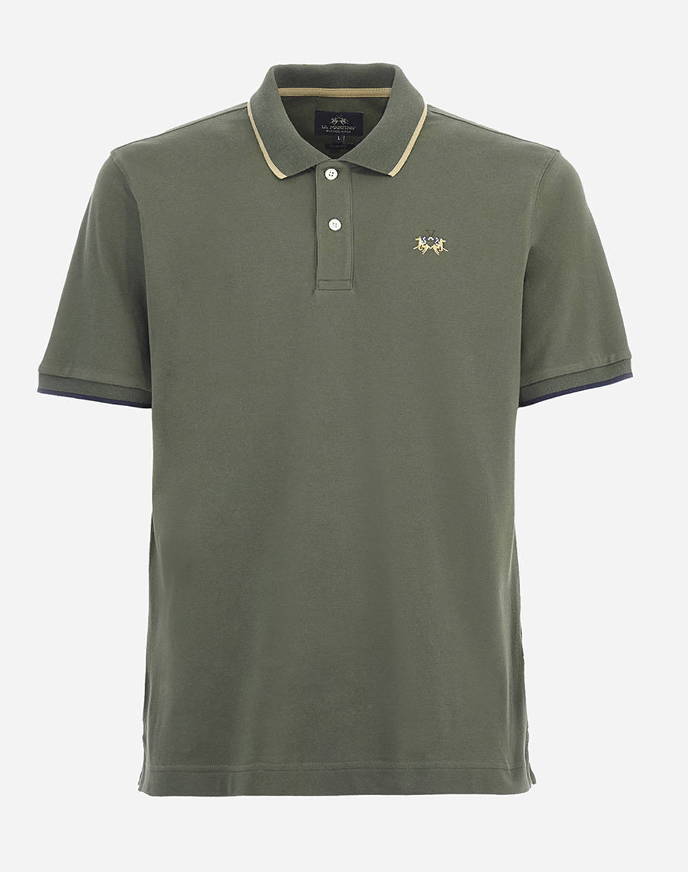 LA MARTINA BLOUSE POLO ΚΜ MAN POLO S/S PIQUET STRETCH