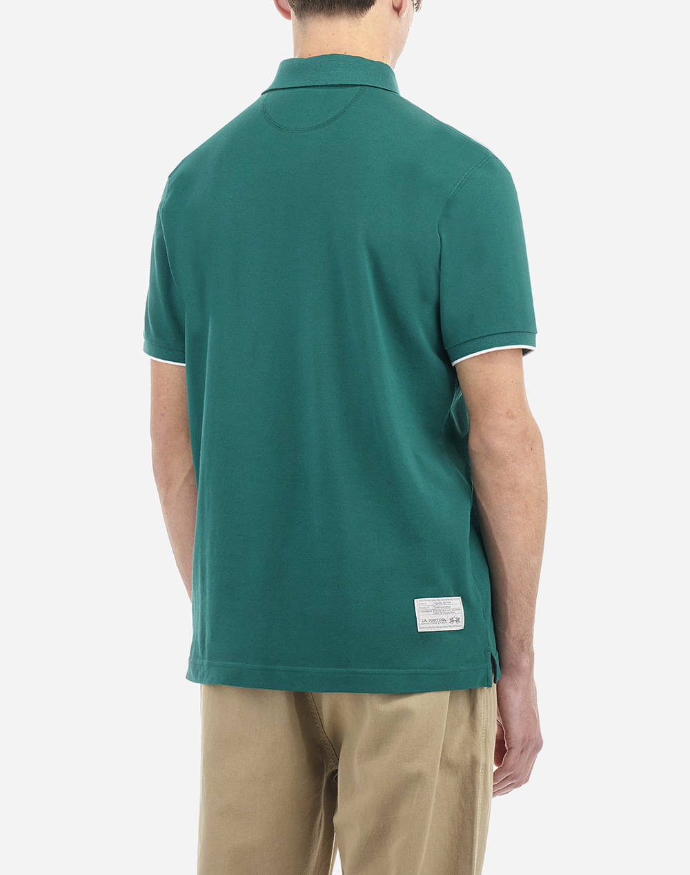 LA MARTINA ТЕНИСКА POLO KM MAN S/S POLO PIQUET STRETCH