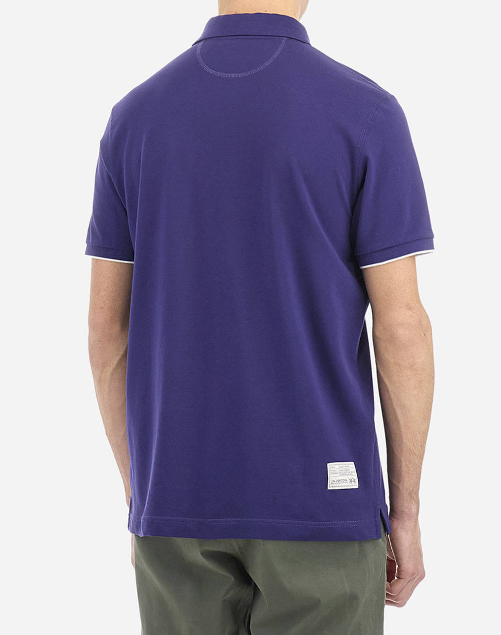 LA MARTINA ТЕНИСКА POLO KM MAN S/S POLO PIQUET STRETCH