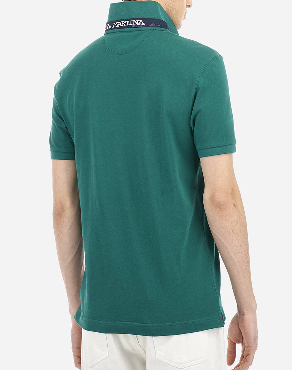 LA MARTINA ТЕНИСКА POLO KM MAN S/S POLO PIQUET STRETCH
