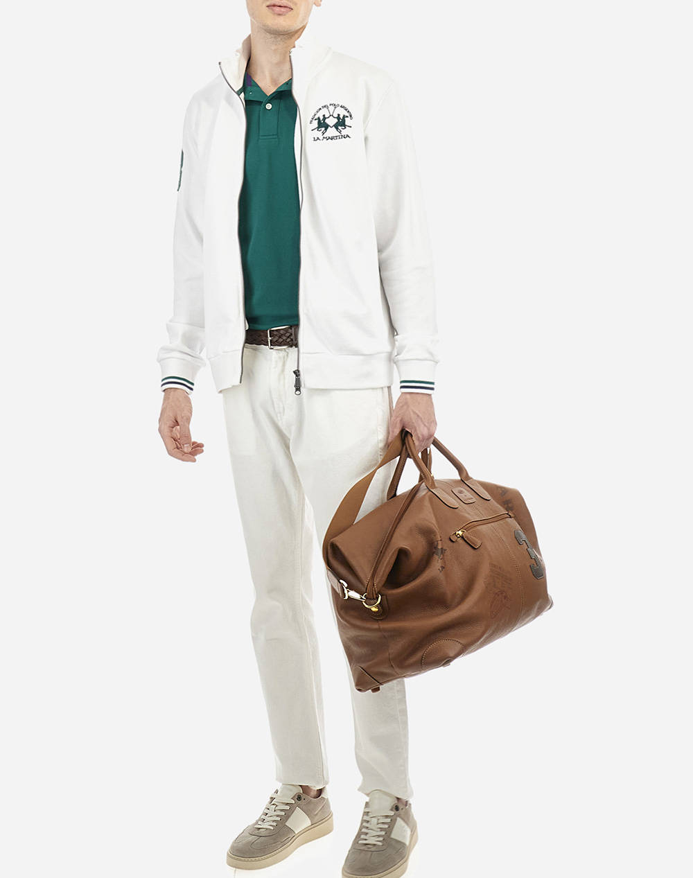 LA MARTINA ТЕНИСКА POLO KM MAN S/S POLO PIQUET STRETCH