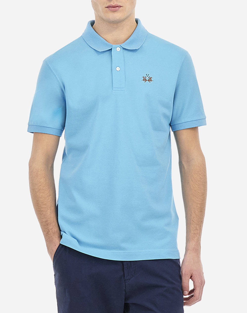 LA MARTINA ТЕНИСКА POLO KM MAN S/S POLO PIQUET STRETCH