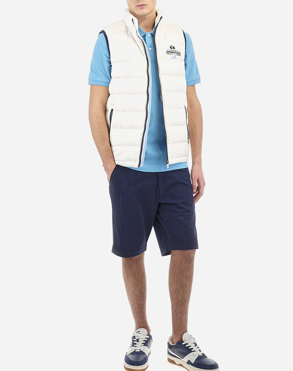 LA MARTINA ТЕНИСКА POLO KM MAN S/S POLO PIQUET STRETCH