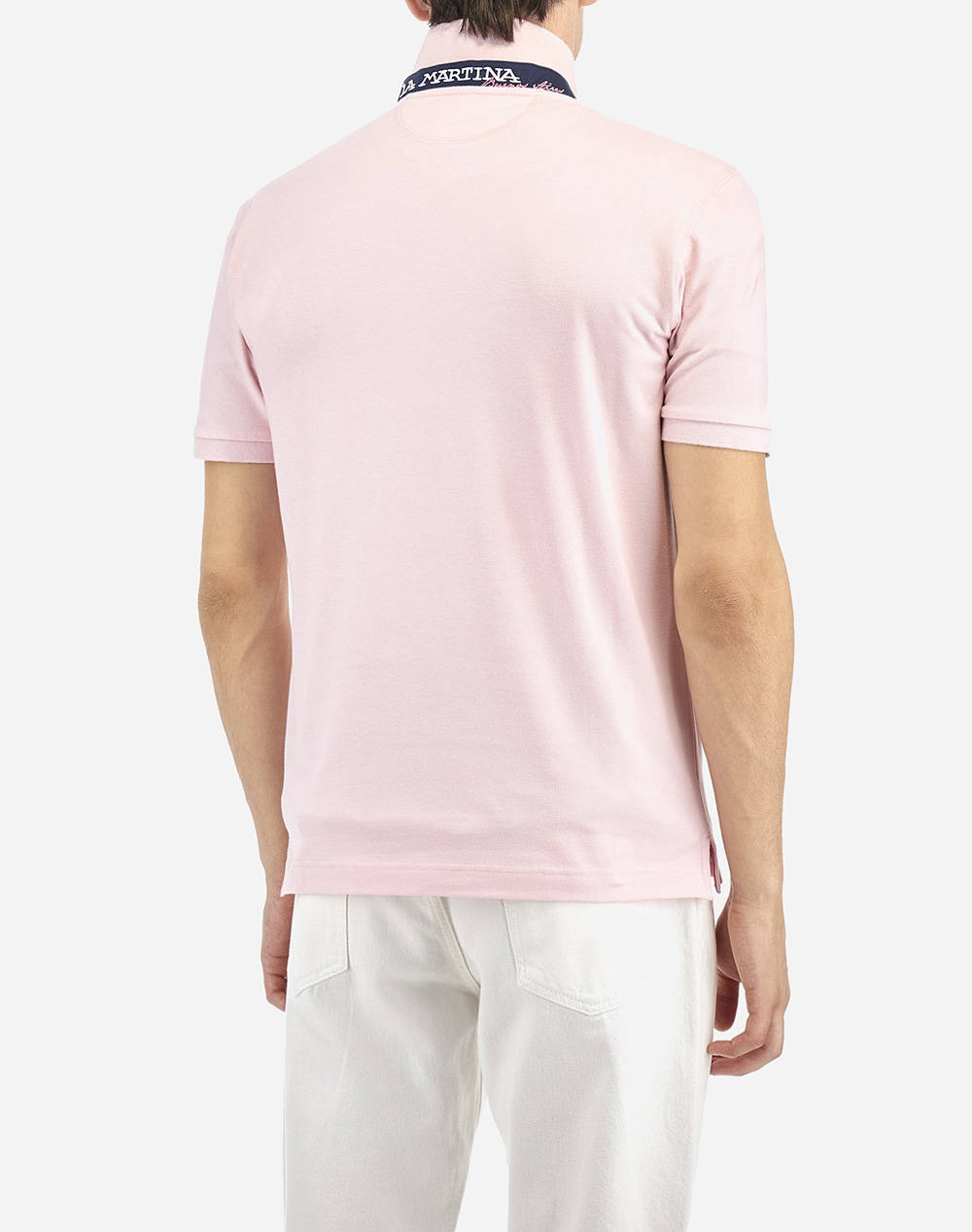 LA MARTINA ТЕНИСКА POLO KM MAN S/S POLO PIQUET STRETCH