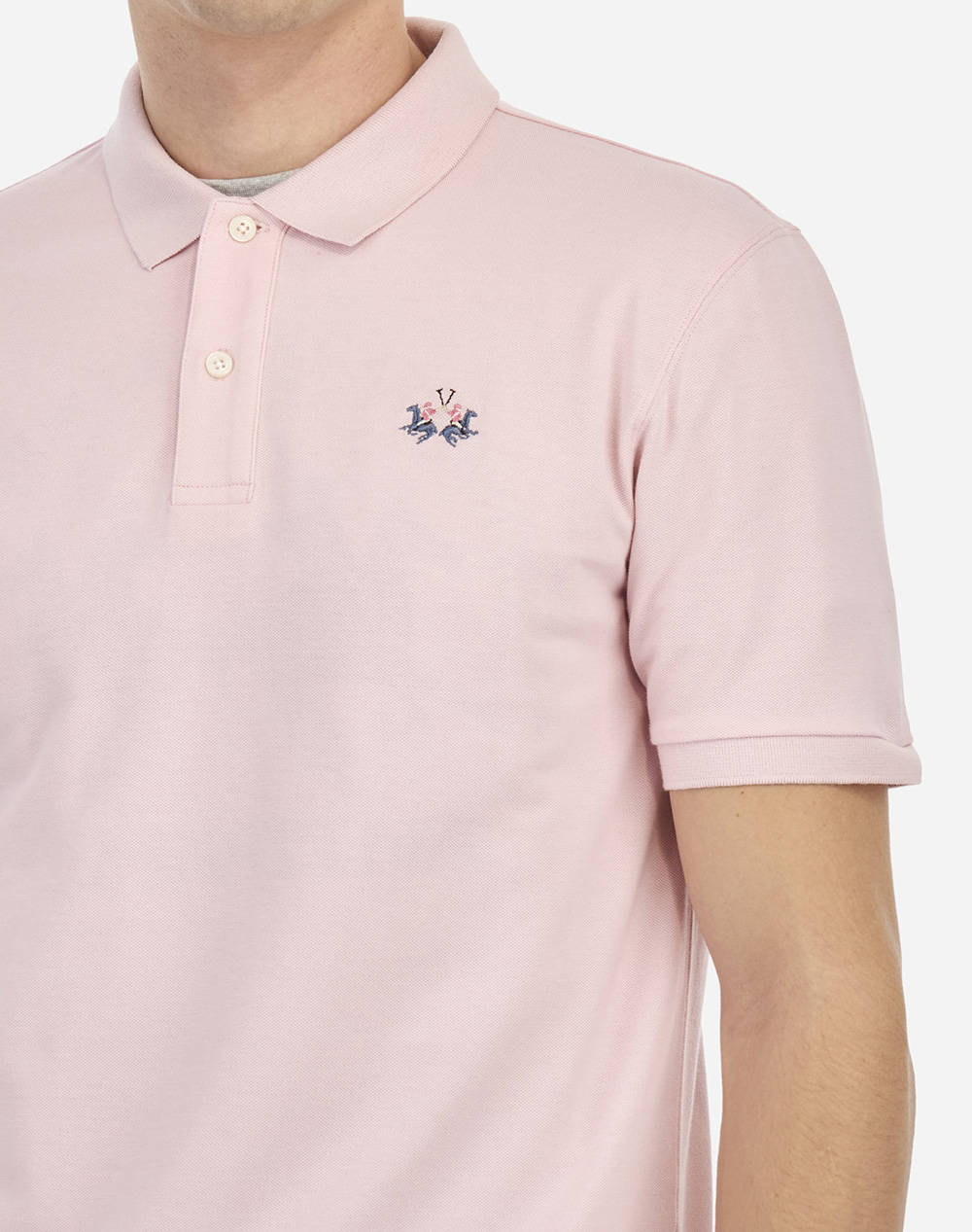 LA MARTINA ТЕНИСКА POLO KM MAN S/S POLO PIQUET STRETCH