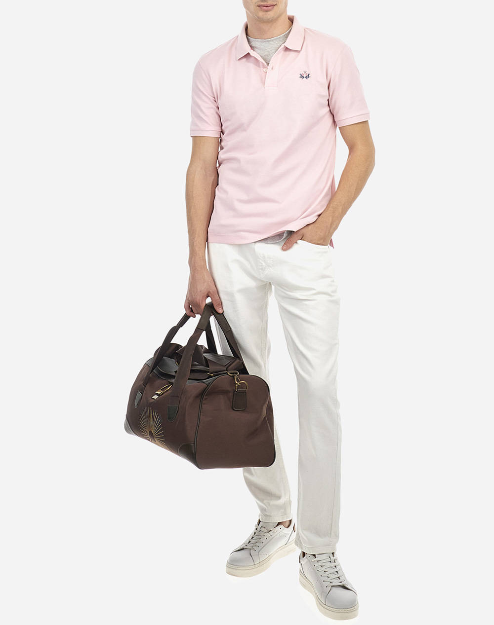 LA MARTINA ТЕНИСКА POLO KM MAN S/S POLO PIQUET STRETCH