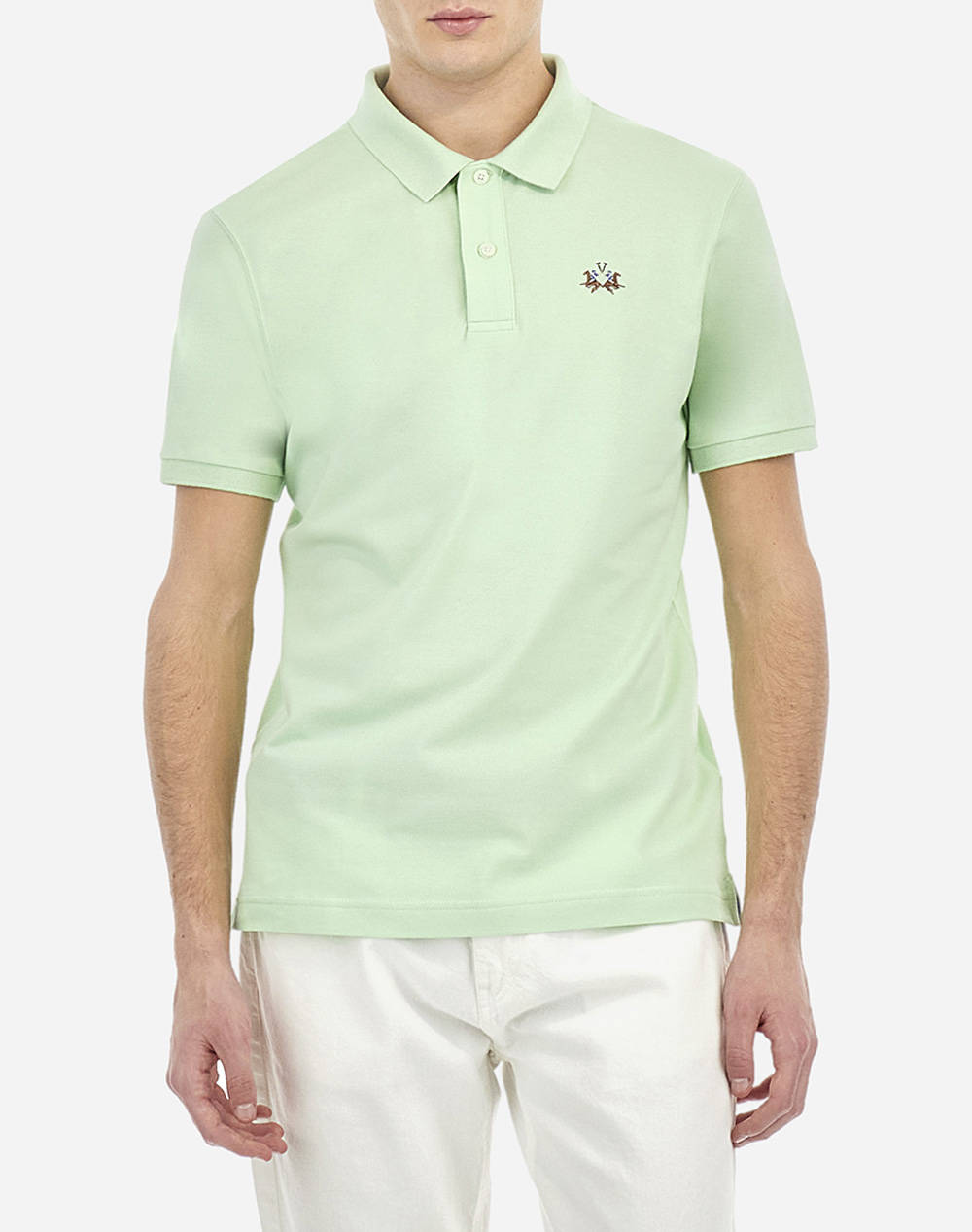 LA MARTINA ТЕНИСКА POLO KM MAN S/S POLO PIQUET STRETCH