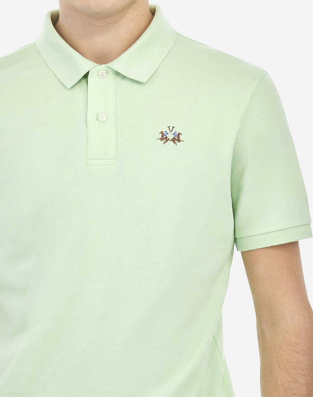 LA MARTINA ТЕНИСКА POLO KM MAN S/S POLO PIQUET STRETCH