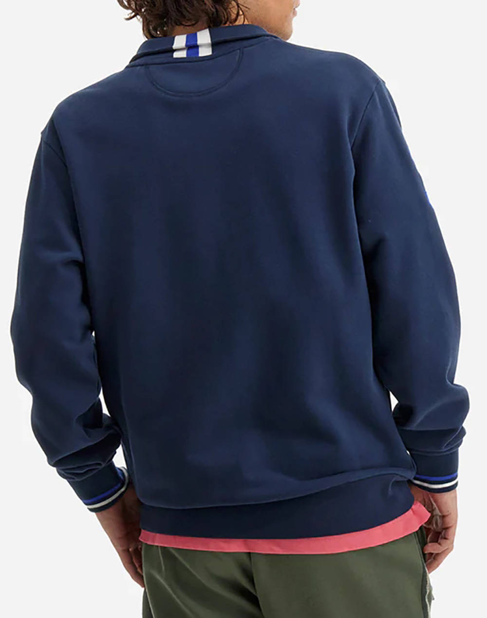 LA MARTINA ЖИЛЕТКА ΜΜ MAN FLEECE DIAGONAL FRENCH TER