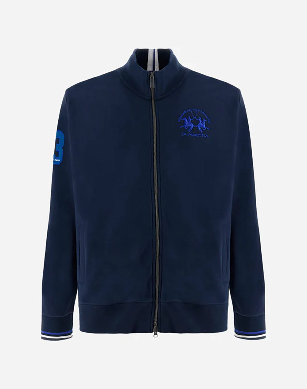LA MARTINA ЖИЛЕТКА ΜΜ MAN FLEECE DIAGONAL FRENCH TER