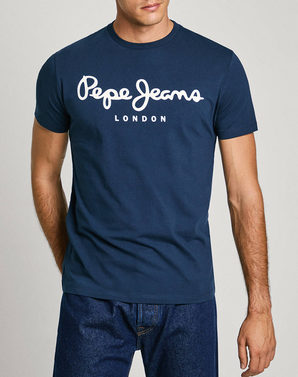 PEPE JEANS DROP 0 ORIGINAL STRETCH N ТЕНИСКА ЗА МЪЖЕ