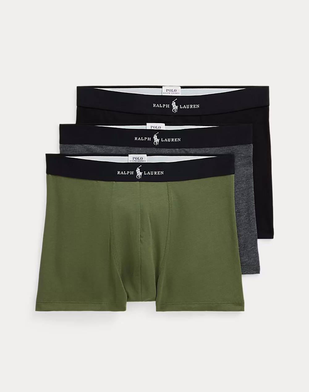 POLO RALPH LAUREN COTTON BLEND-3PK-TRN