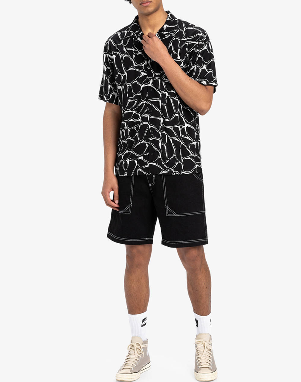 QUIKSILVER MERCURY CHROME SS SHIRT РИЗА ЗА МЪЖЕ