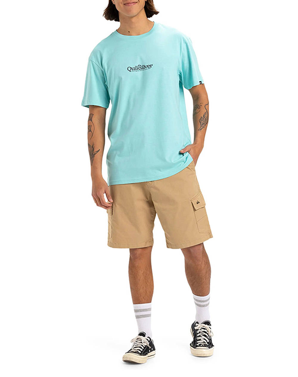 QUIKSILVER FINELINE SS МЪЖКА ТЕНИСКА
