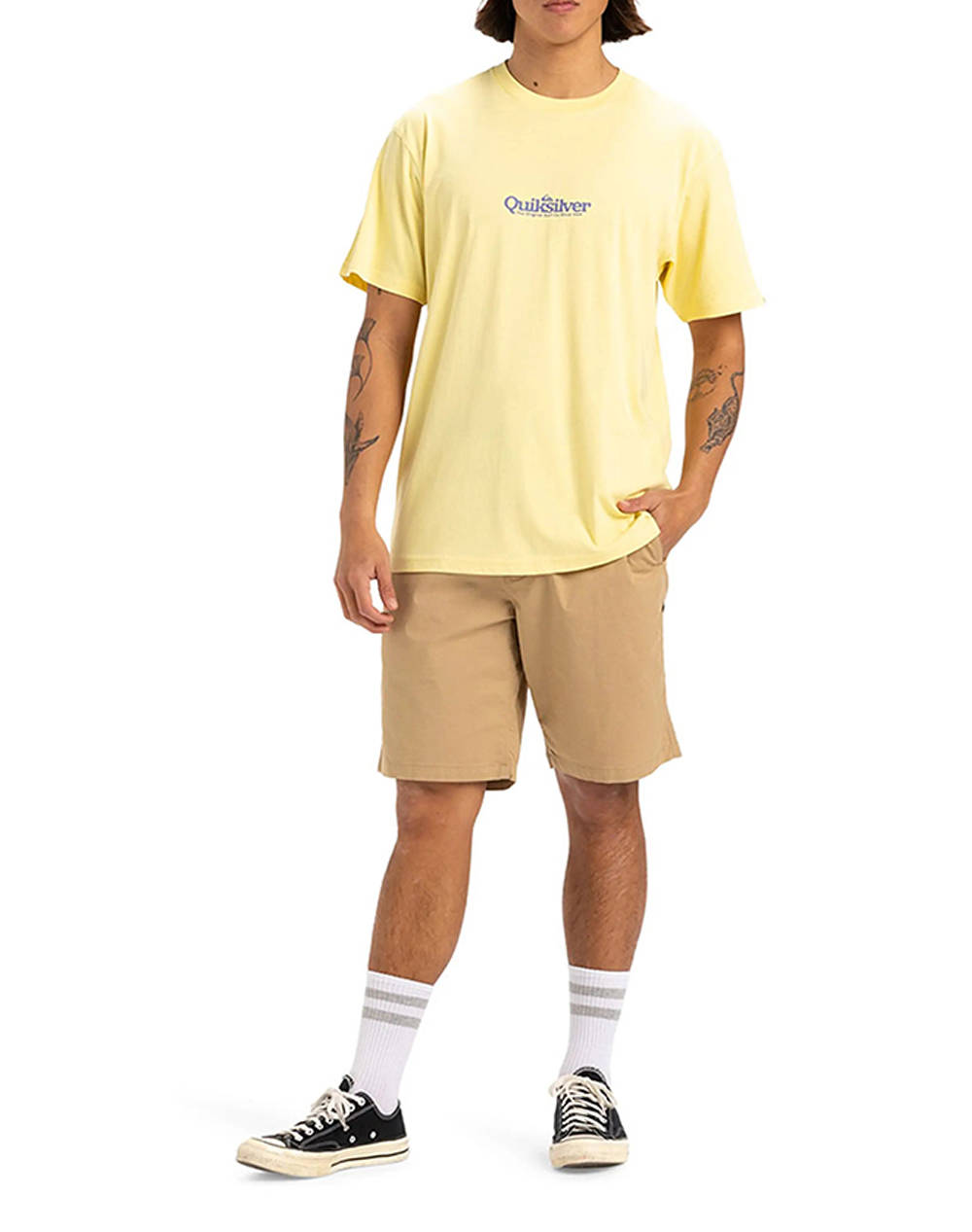 QUIKSILVER FINELINE SS МЪЖКА ТЕНИСКА