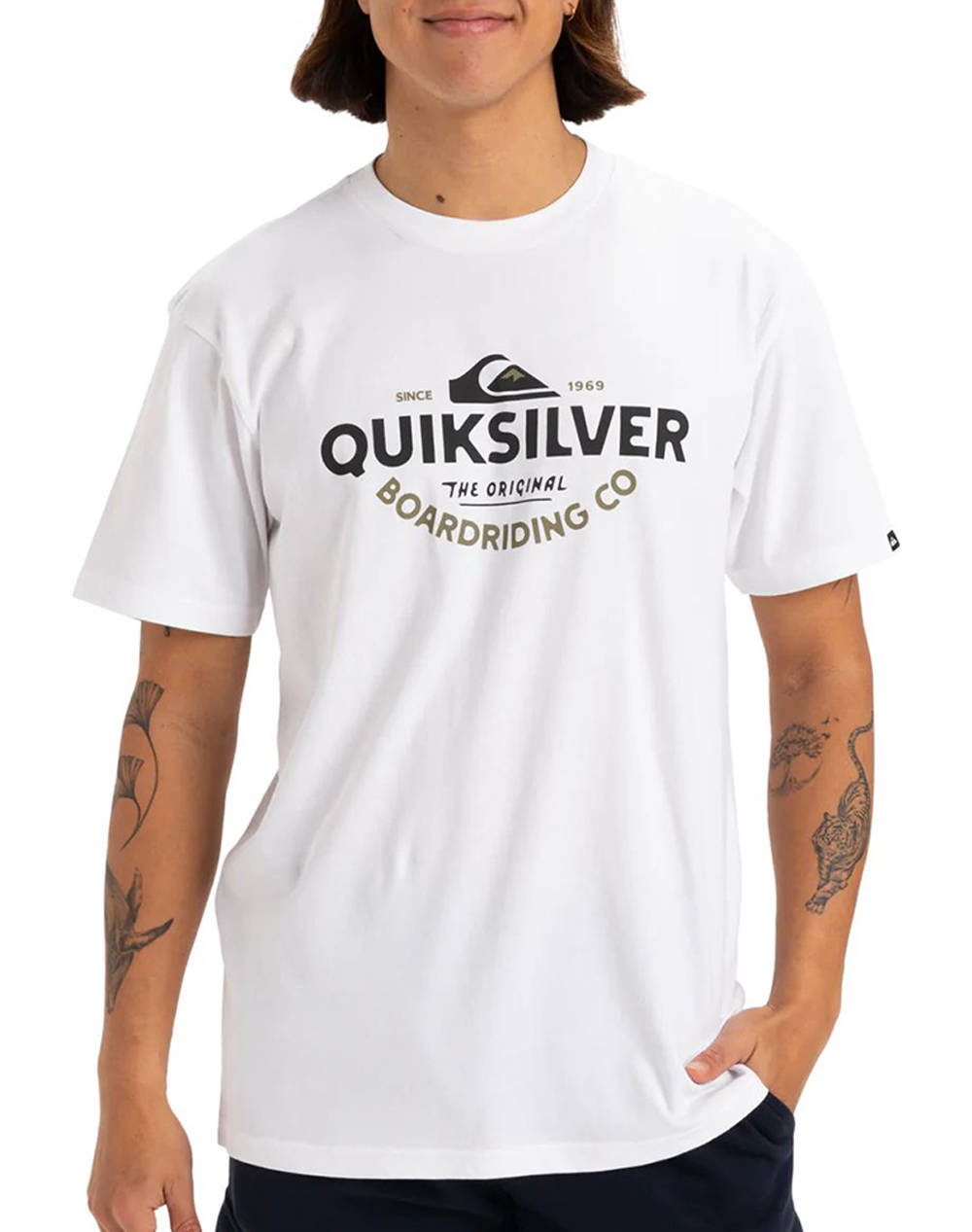 QUIKSILVER TYPED OUT SS МЪЖКА ТЕНИСКА