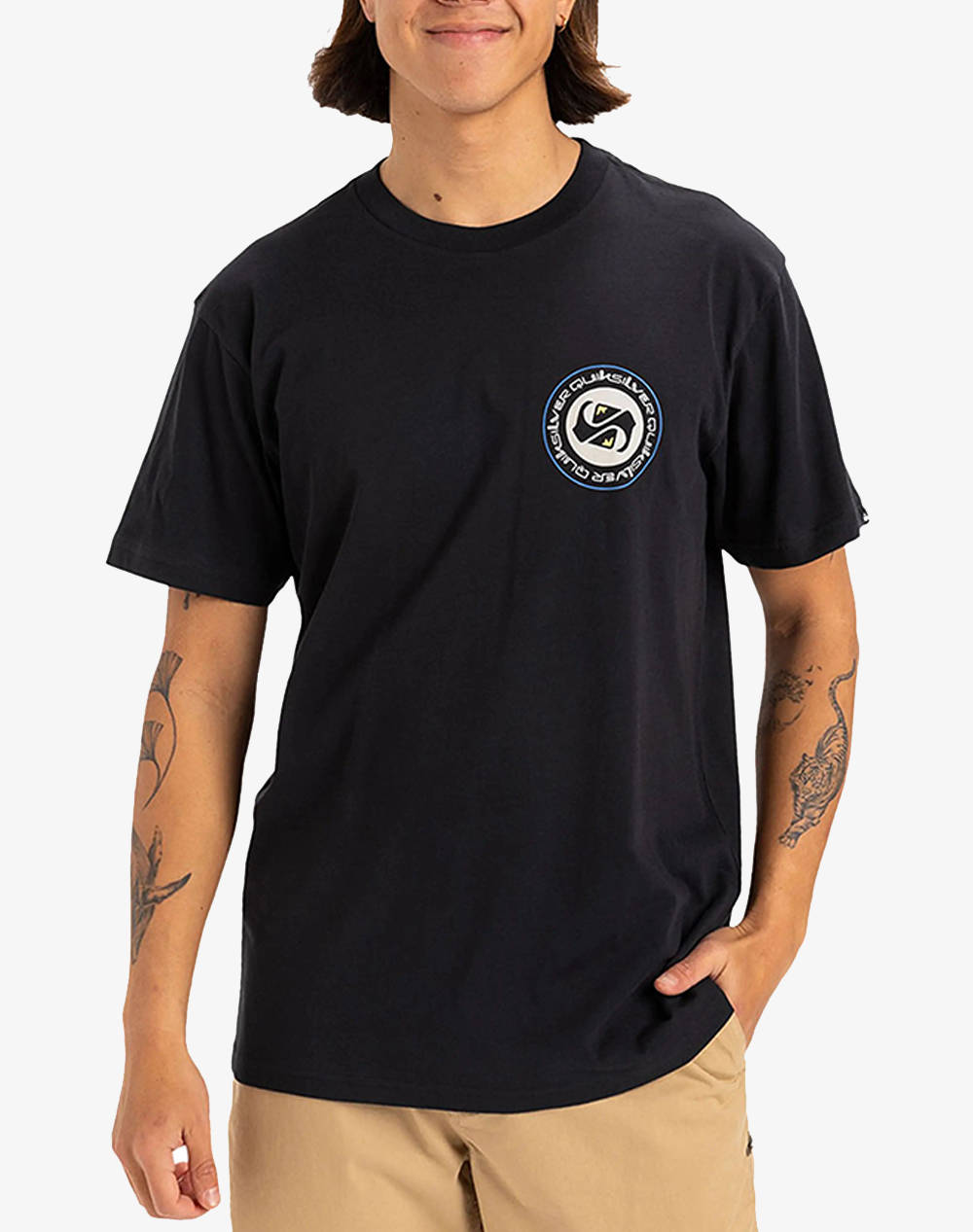 QUIKSILVER CIRCLE BACK SS МЪЖКА ТЕНИСКА