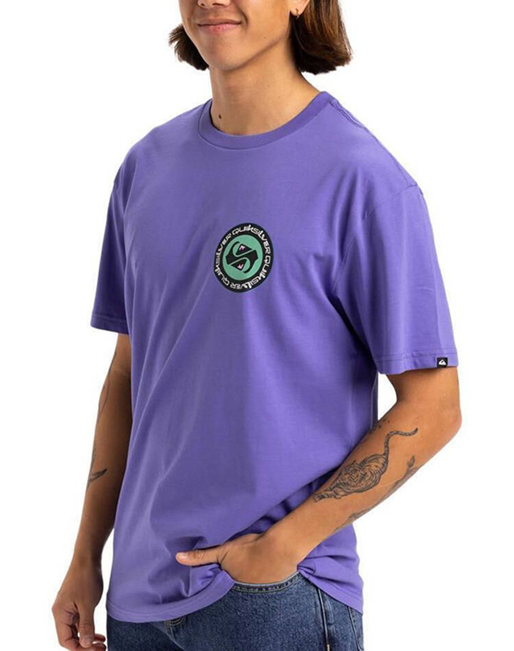 QUIKSILVER CIRCLE BACK SS МЪЖКА ТЕНИСКА