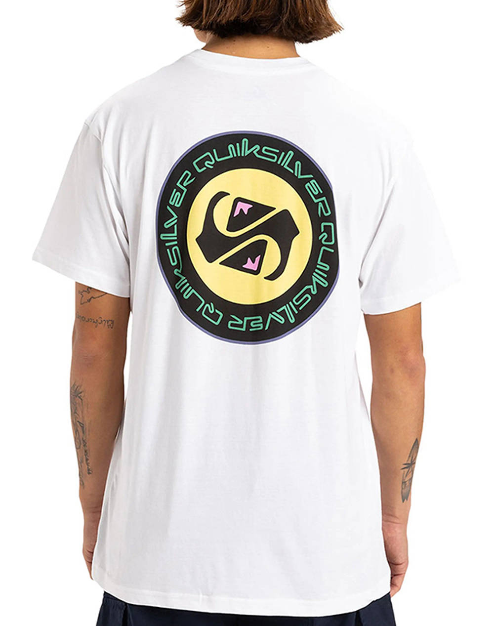 QUIKSILVER CIRCLE BACK SS МЪЖКА ТЕНИСКА