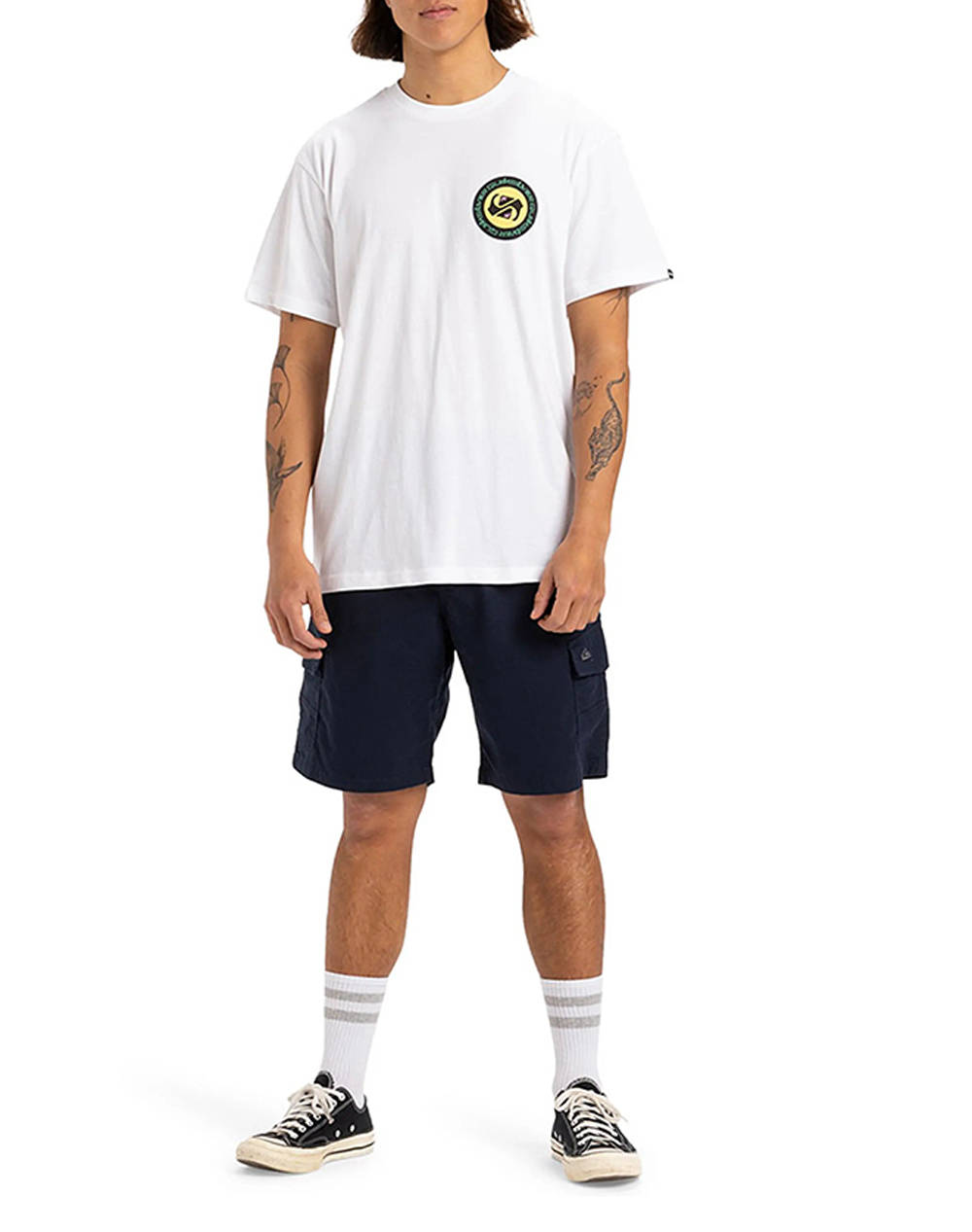 QUIKSILVER CIRCLE BACK SS МЪЖКА ТЕНИСКА