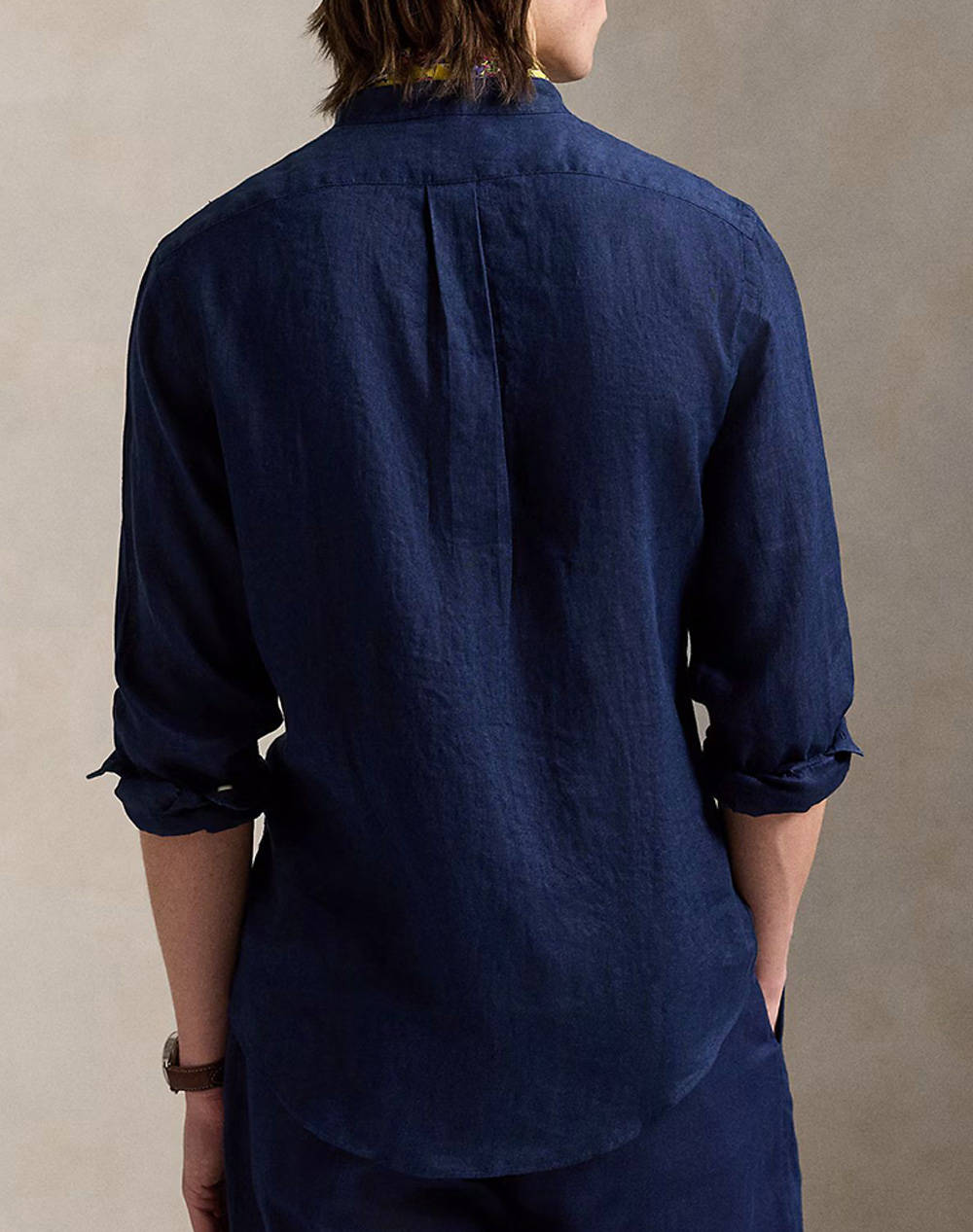 RALPH LAUREN SLPSBBNDPPCS-LONG SLEEVE-SPORT SHIRT
