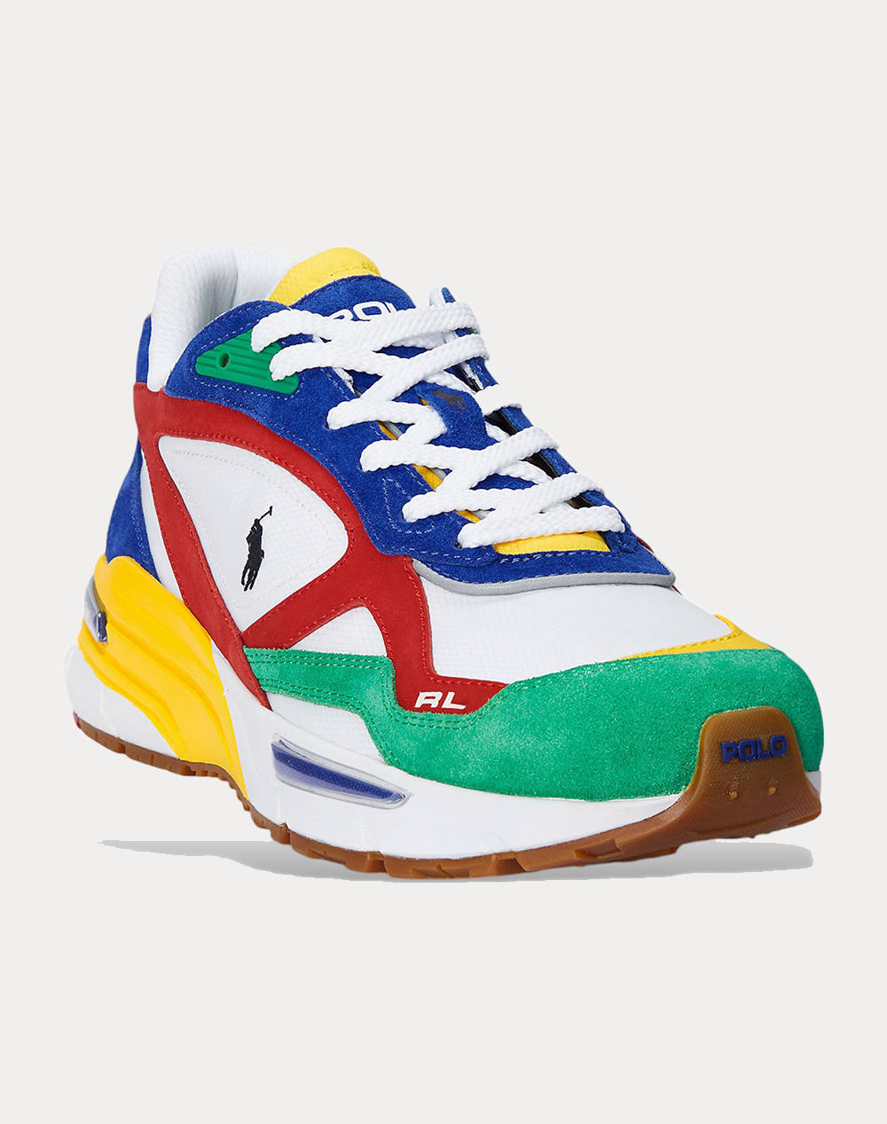RALPH LAUREN SUEDE/NUBUCK/MESH-TRACKSTR 275-SK-LTL