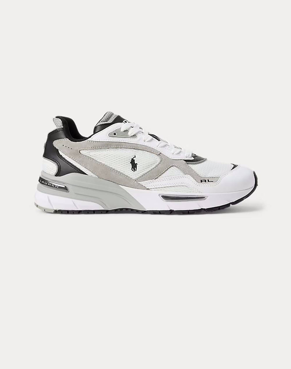 RALPH LAUREN LEATHER/MESH-TRACKSTR 275-SK-LTL