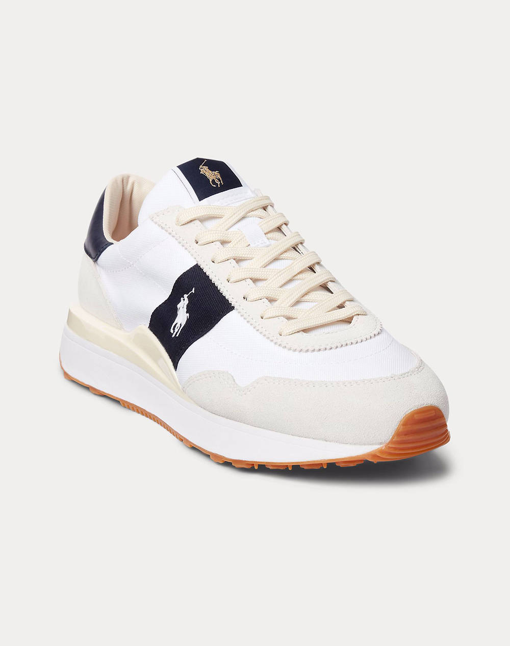 RALPH LAUREN SUEDE/NYLON-TRAIN 89 PP-SK-LTL