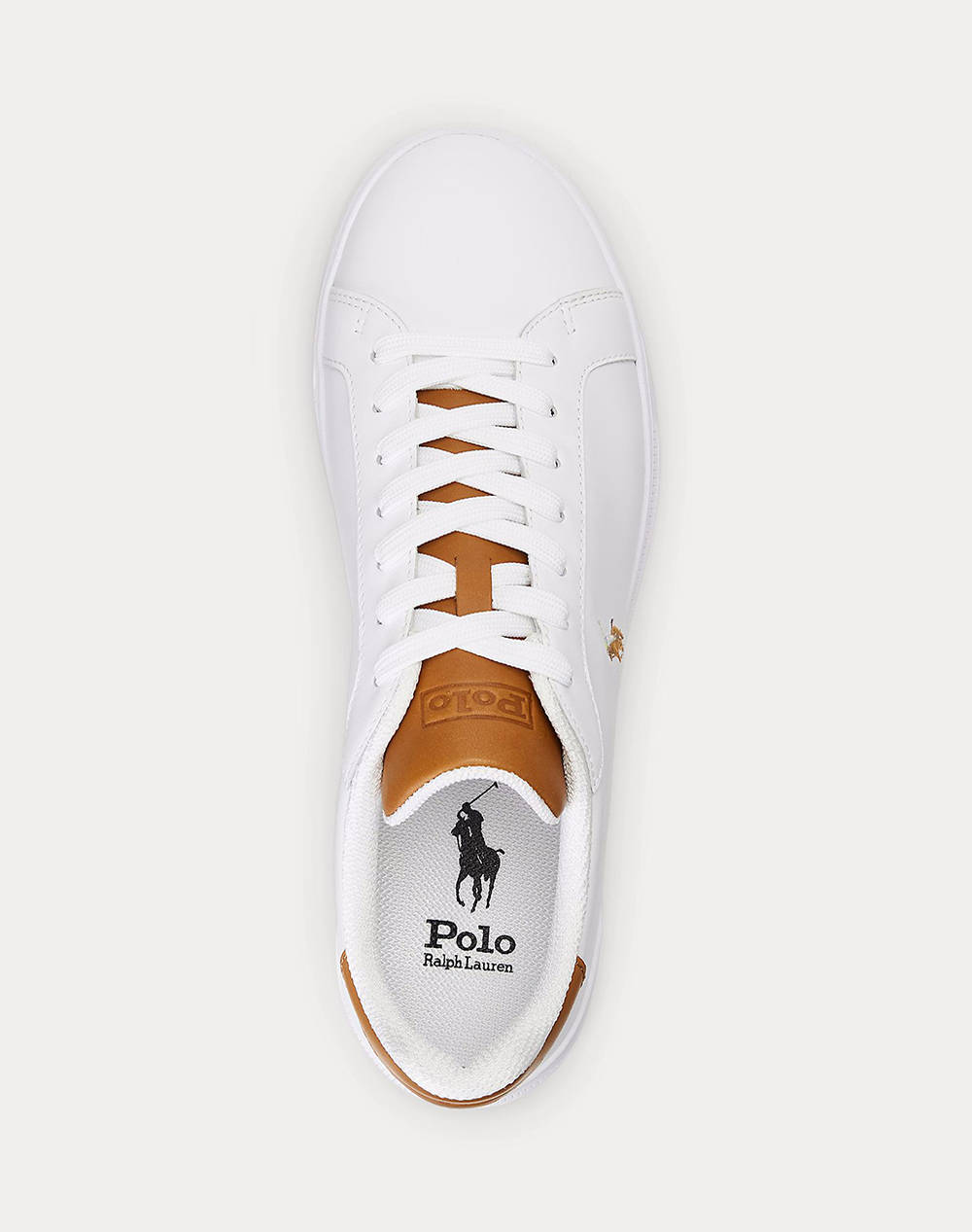 RALPH LAUREN LEATHER-HRT CT II-SK-ATH