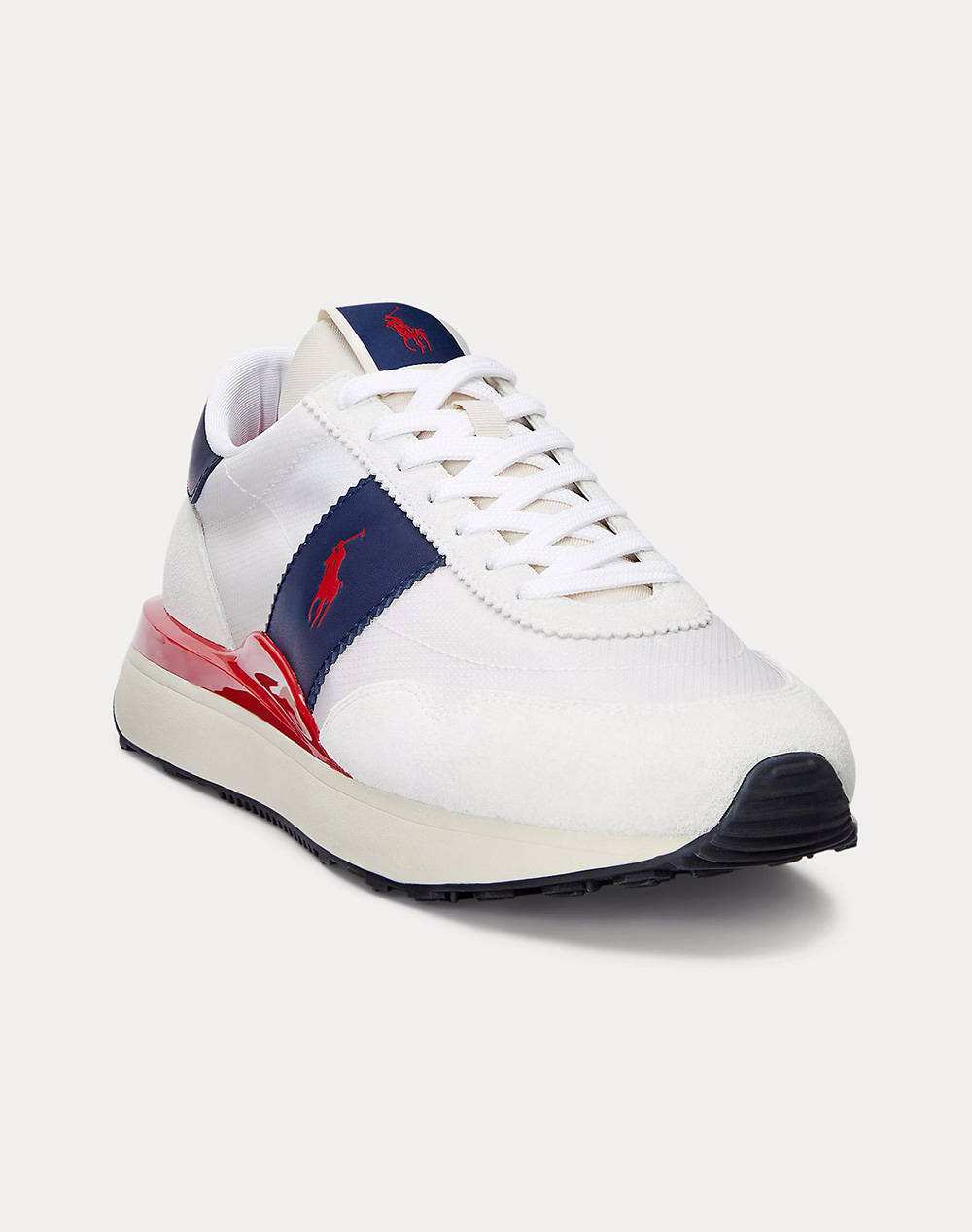 RALPH LAUREN SUEDE/NYLON-TRAIN 89 PP-SK-LTL