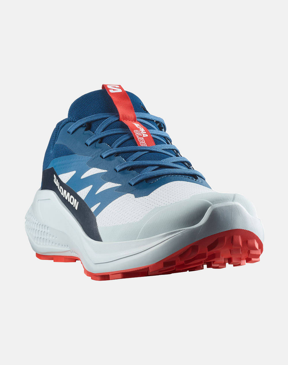 SALOMON SMU BANK ALPHAGLIDE BALLAD BLUE / DARK BLUE / FIERY RED МЪЖКИ ОБУВКИ