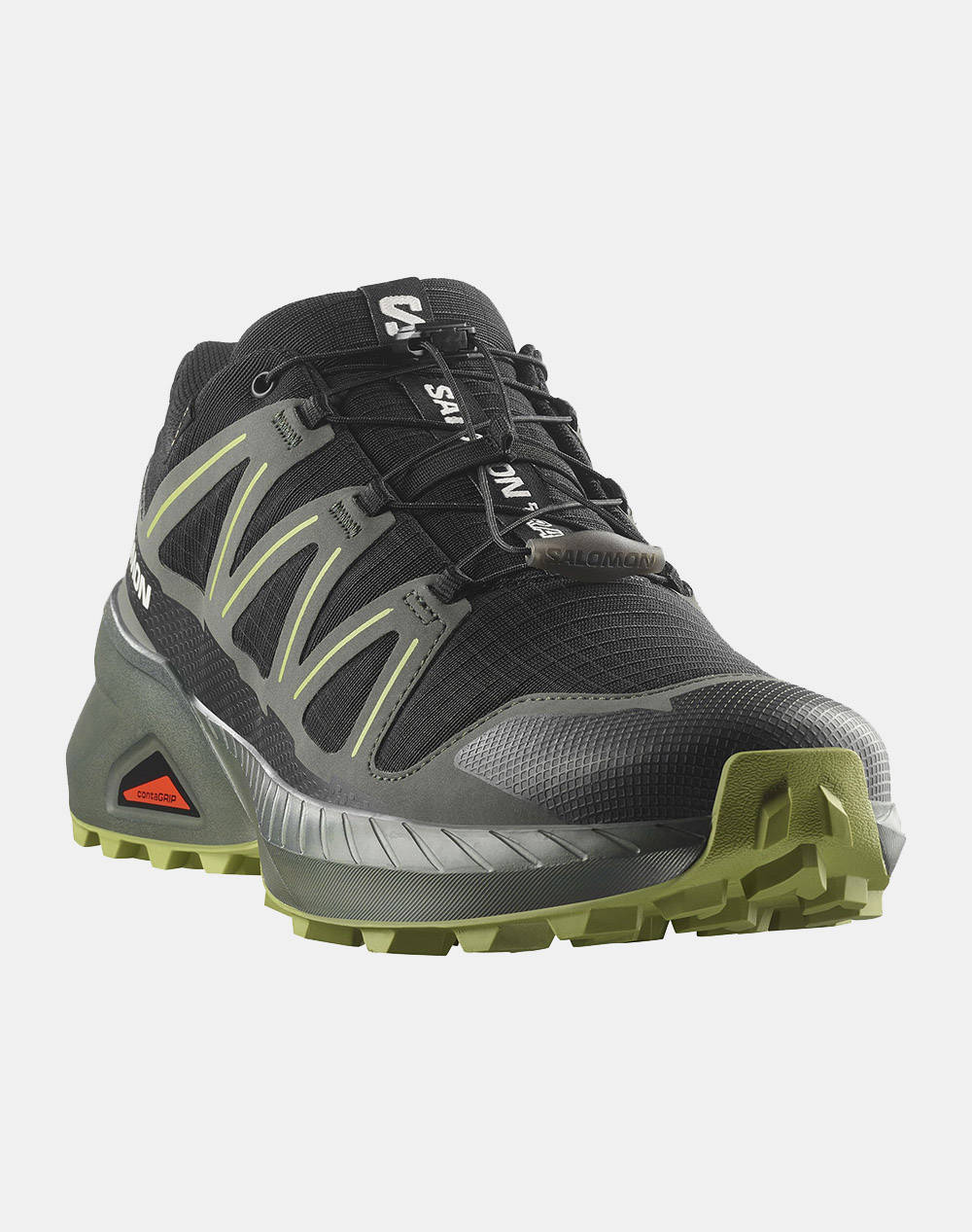 SALOMON SMU BANK SPEEDCROSS PEAK GTX BLACK / URBAN CHIC / DARK CITRON МЪЖКИ ОБУВКИ