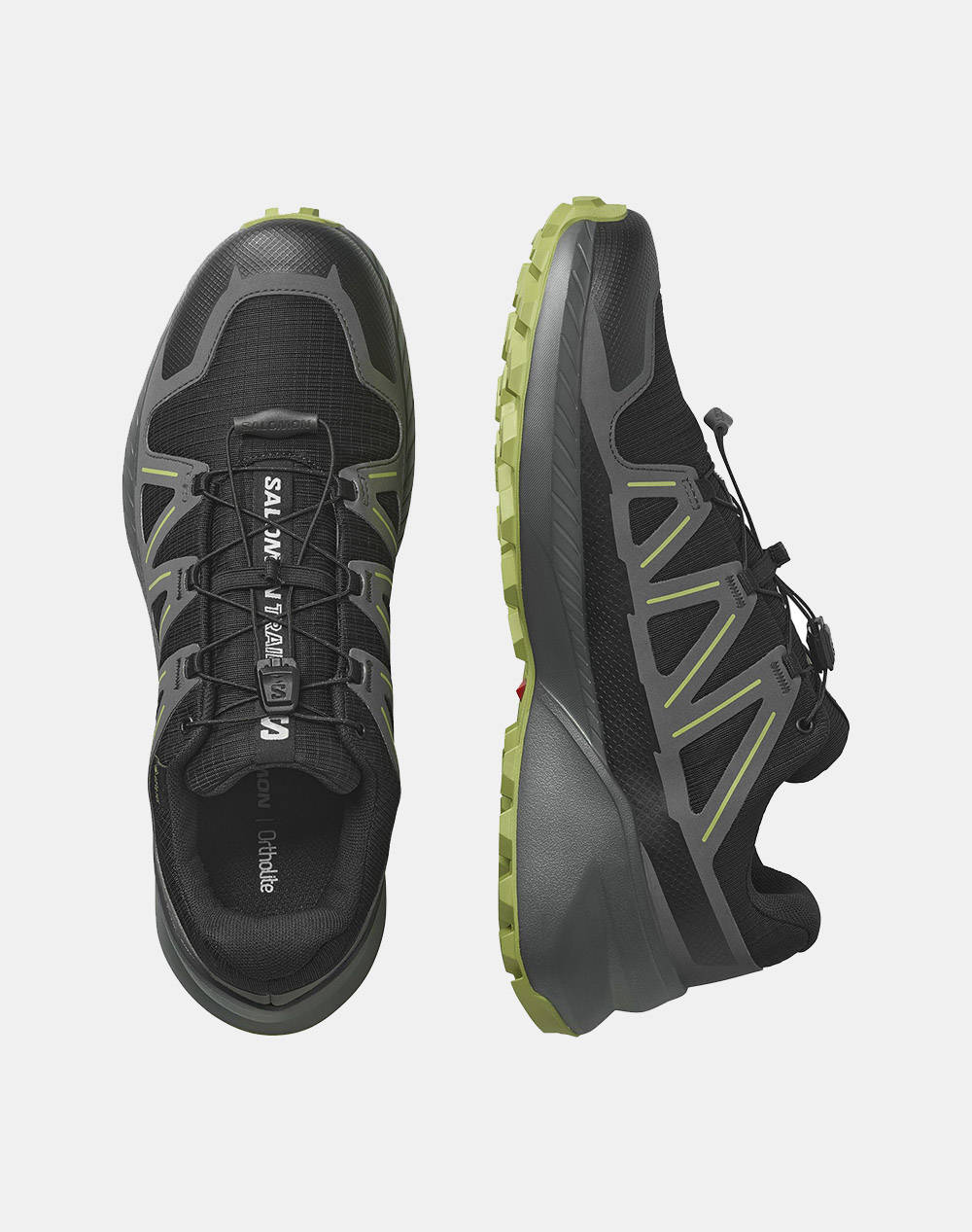 SALOMON SMU BANK SPEEDCROSS PEAK GTX BLACK / URBAN CHIC / DARK CITRON МЪЖКИ ОБУВКИ