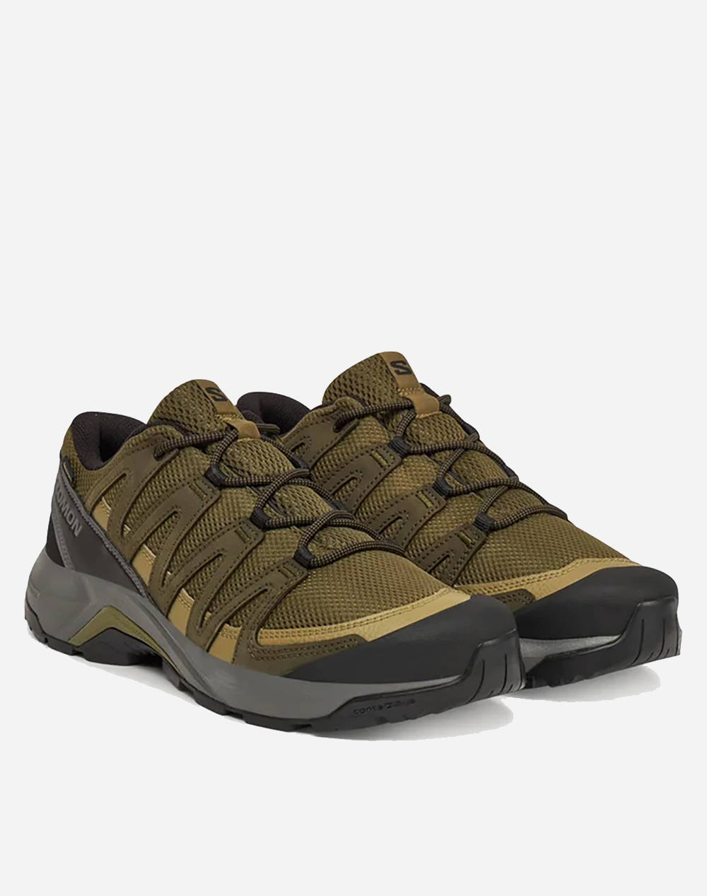 SALOMON MULTI-FUNCTION - X-ADVENTURE X-ADVENTURE RECON GTX OLIVE NIGHT / MARTINI OLIVE / PEWTER MENS SHOE
