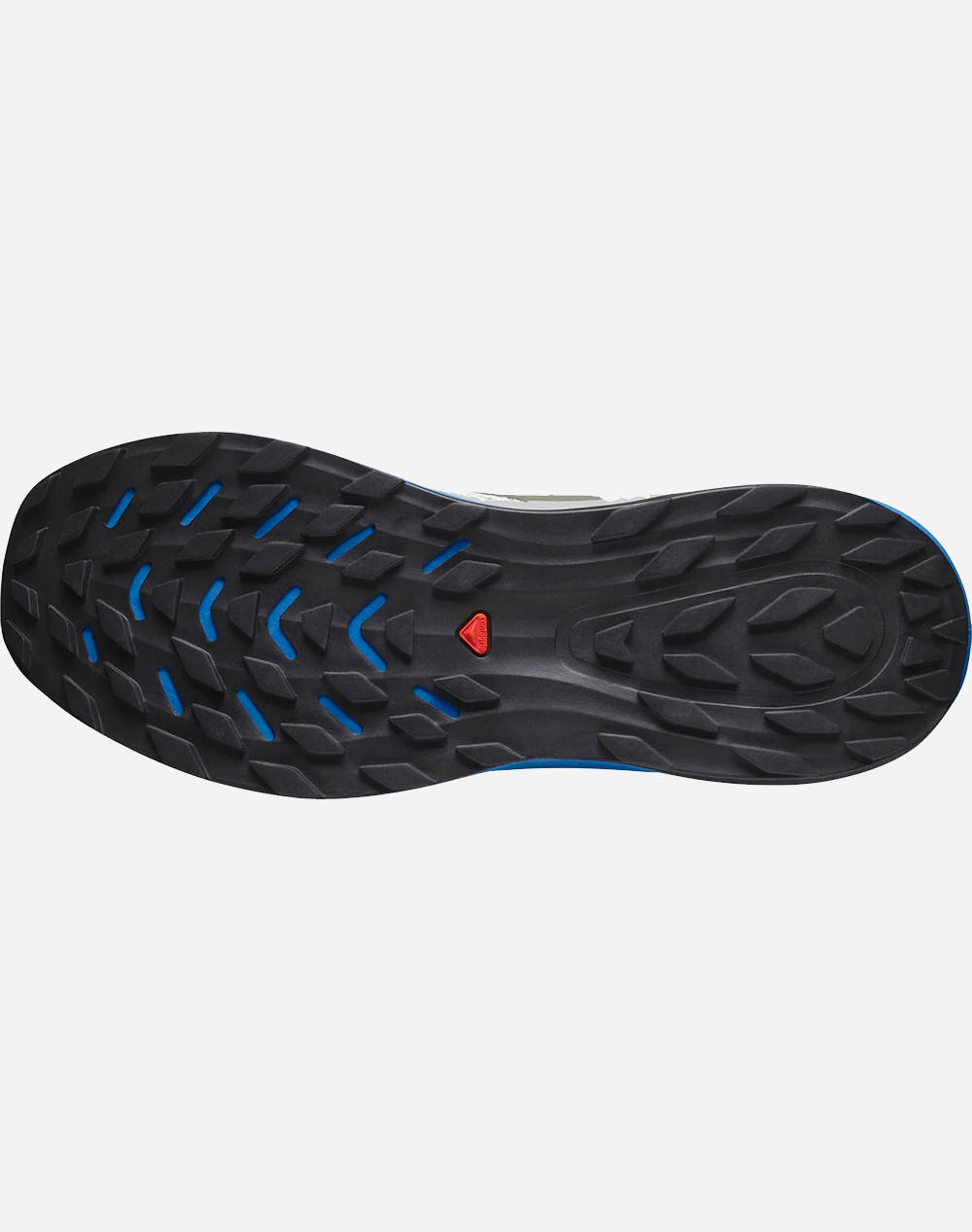 SALOMON TRAIL RUNNING - ULTRA ULTRA FLOW LUNAR ROCK / FRENCH BLUE / BLACK MENS SHOE