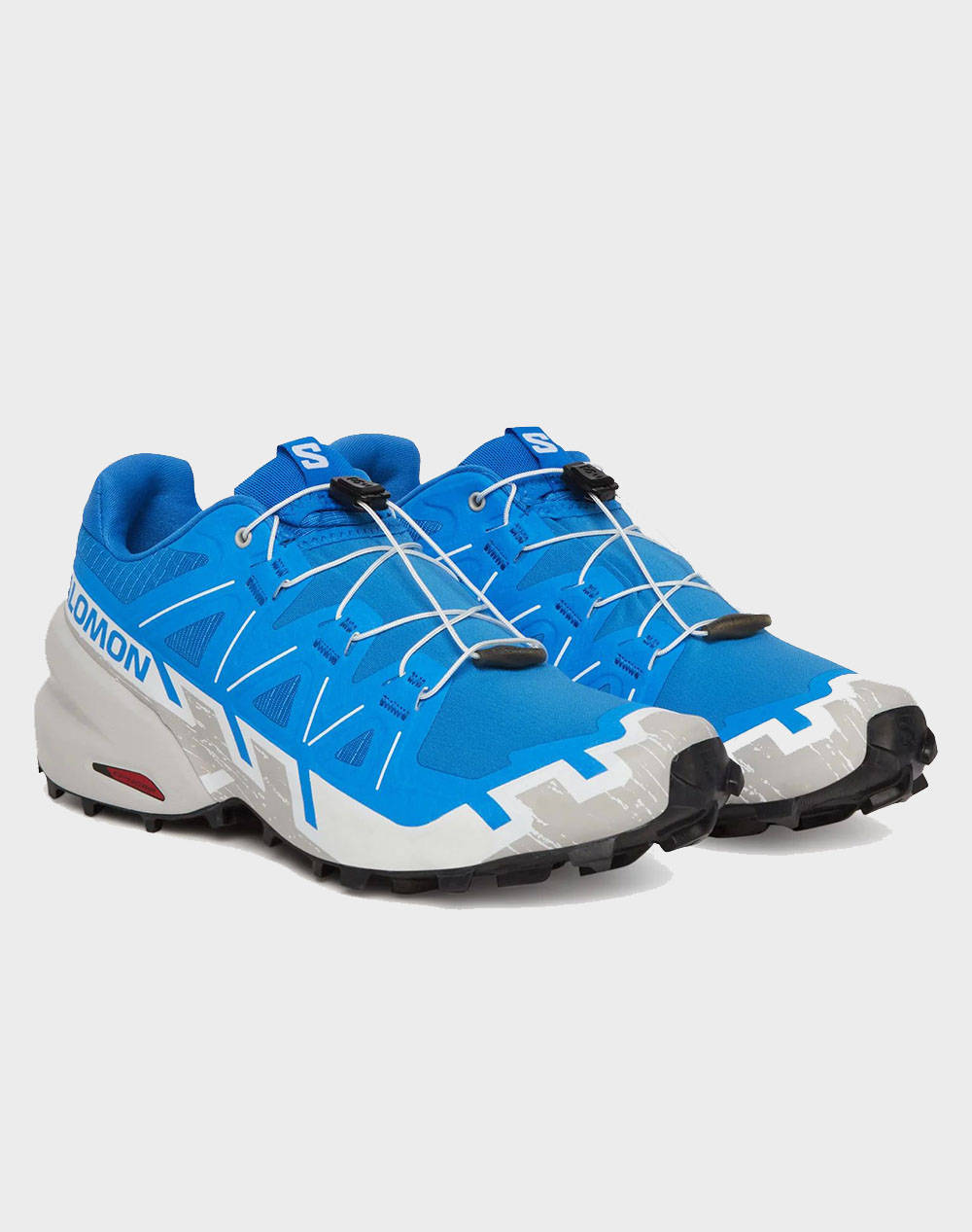 SALOMON TRAIL RUNNING - CROSS SPEEDCROSS 6 FRENCH BLUE / LUNAR ROCK / WHITE MENS SHOE