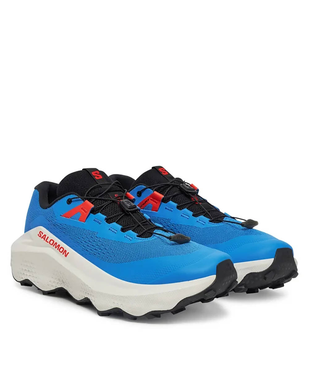 SALOMON TRAIL RUNNING - ULTRA ULTRA GLIDE 3 FRENCH BLUE / LUNAR ROCK / CHERRY TOMATO SHOE MENS