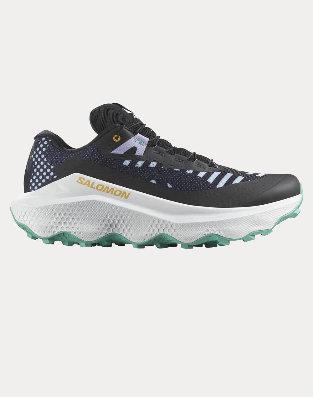 SALOMON TRAIL RUNNING - ULTRA ULTRA GLIDE 3 PROTO PACK BLACK / WHITE / WATERFALL SHOE MENS