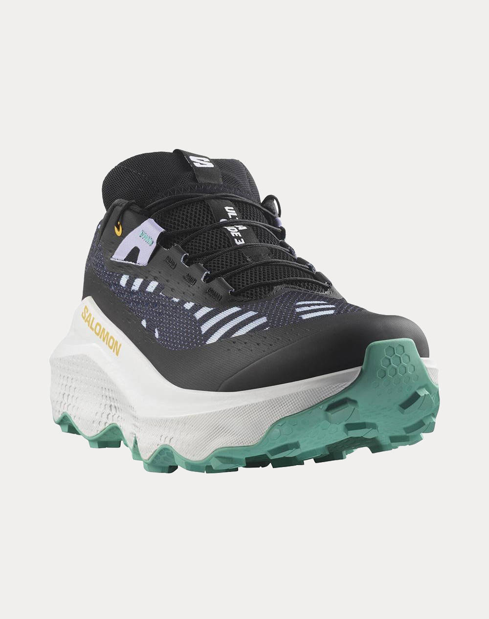 SALOMON TRAIL RUNNING - ULTRA ULTRA GLIDE 3 PROTO PACK BLACK / WHITE / WATERFALL SHOE MENS