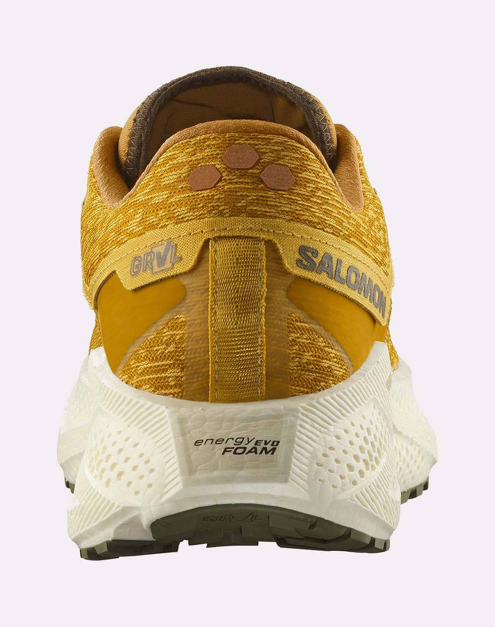 SALOMON GRAVEL RUNNING - AERO AERO GLIDE 3 GRVL SPICY MUSTARD / VANILLA ICE / DEEP LICHEN GREEN MENS SHOE