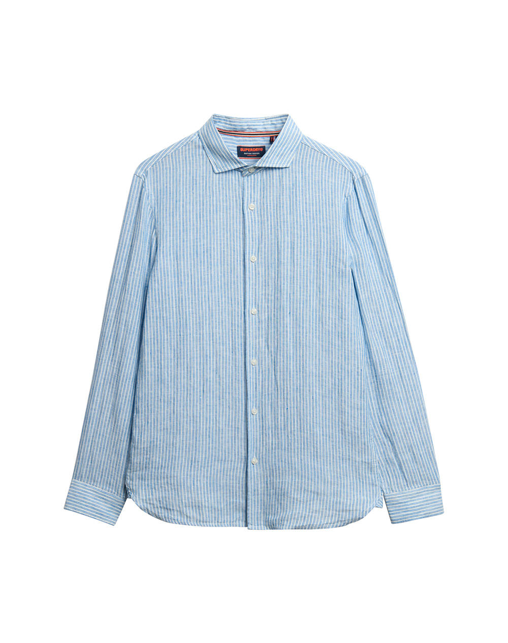 SUPERDRY D2 STUD VACATION L/S LINEN SHIRT МЪЖКА РИЗА
